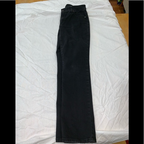 Chico’s Fabulously Slimming Black Stretch Denim - Picture 1 of 6